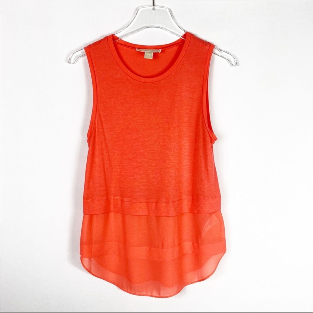 Michael Kors layered sleeveless top. size S